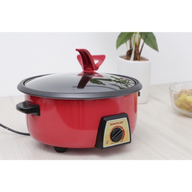 &lt;FREESHIP 70k&gt;Nồi lẩu điện Happycook HCHP-350ST 3.5 lít Top 10 Lẩu điện bán chạy nhất quà tặng nutifood