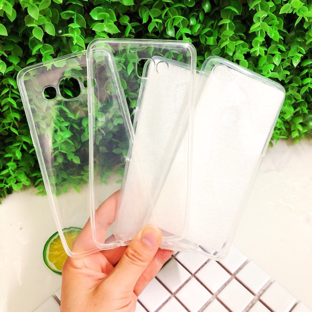 Ốp lưng Silicon dẻo trong suốt cho Iphone Samsung Oppo đơn giản tinh tế - CITYCASE