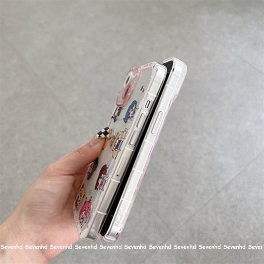 Ốp Điện Thoại Dẻo Họa Tiết Đôi Mắt Thiên Thần Kèm Ngăn Đựng Thẻ Cho iPhone 14 13 12 11 Pro Max X XR Xs Max 8 7 6 6s Plus SE 2020