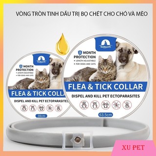 Vòng Cổ Tinh Dầu Chống Ve Giận, Bọ Chét Cho Chó Mèo