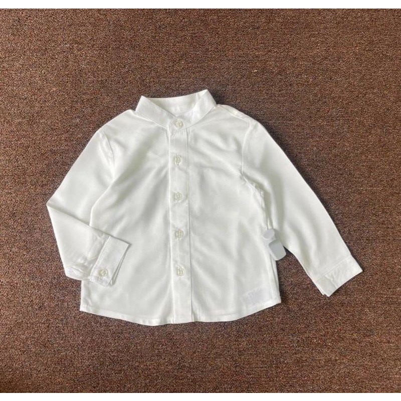 Áo sơ mi dài tay bé trai