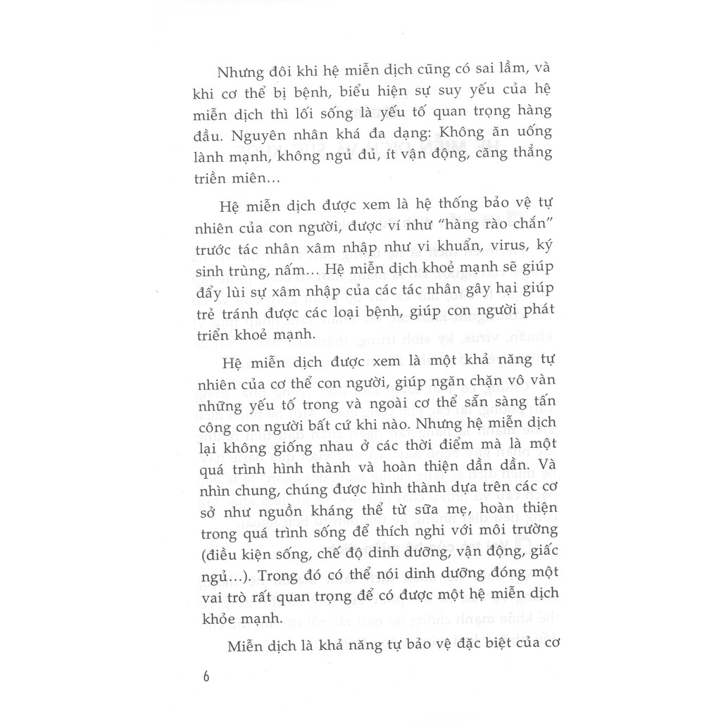 Sách - Những Khả Năng Miễn Dịch Để Có Sức Khỏe Tốt