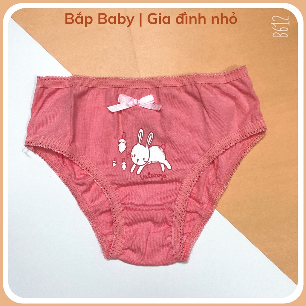 Set 4 Quần Chip Bé Gái UALA &amp; ROGO Chip Quần Tam Giác Cho Bé