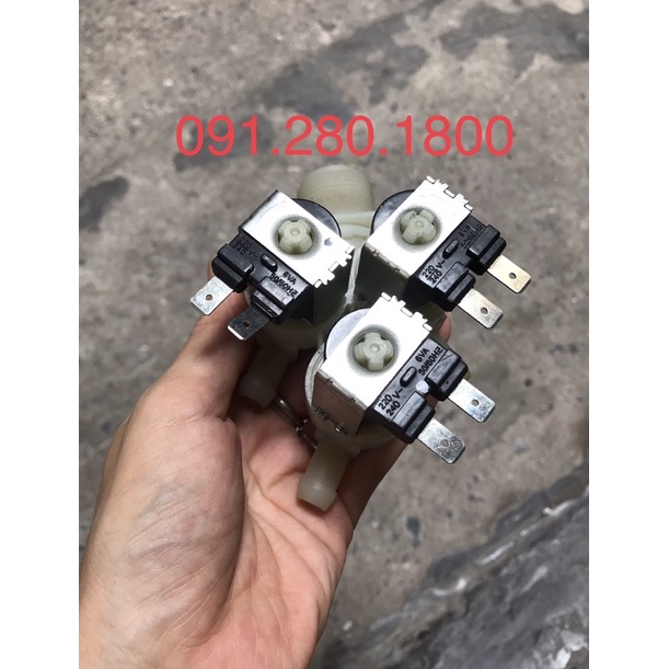 [Mã ELHA22 giảm 5% đơn 300K] Van cấp nước 3 ngả máy giặt Samsung lồng ngang điện 220V-240V chính hãng