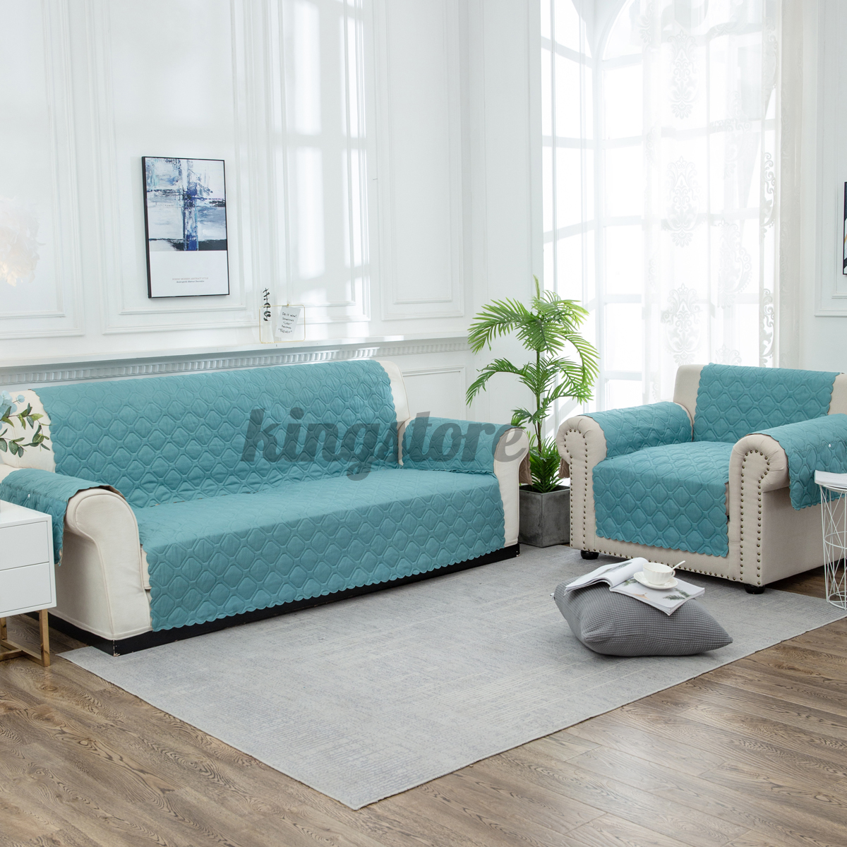 1 / 2 / 3 Tấm Phủ Ghế Sofa Chống Thấm Nước Cho Thú Cưng