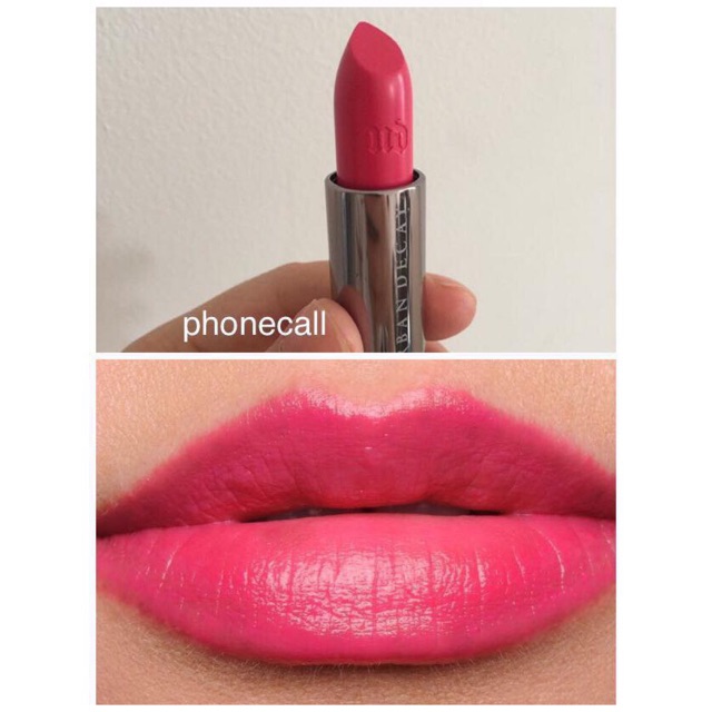 Son Urban Decay Vice Lipstick màu hồng Phone Call (CHÍNH HÃNG MỸ)