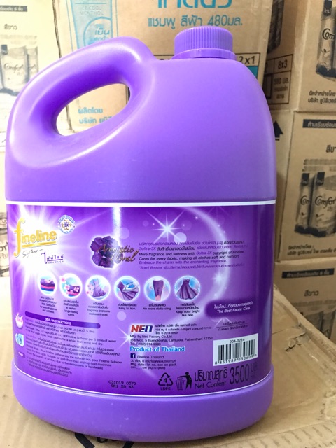 Nước xả vải Fineline tím Thái Lan 3500ml