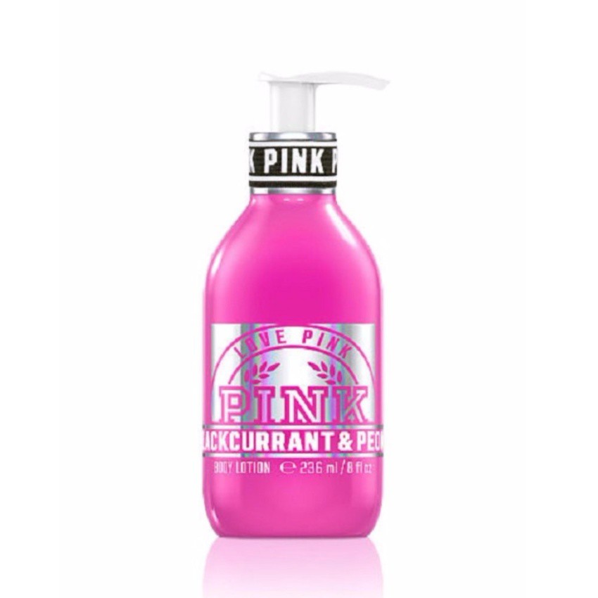 Dưỡng thể giữ ẩm da Victoria's Secret Pink Blackcurrant &amp; Peony 236ml (Mỹ)