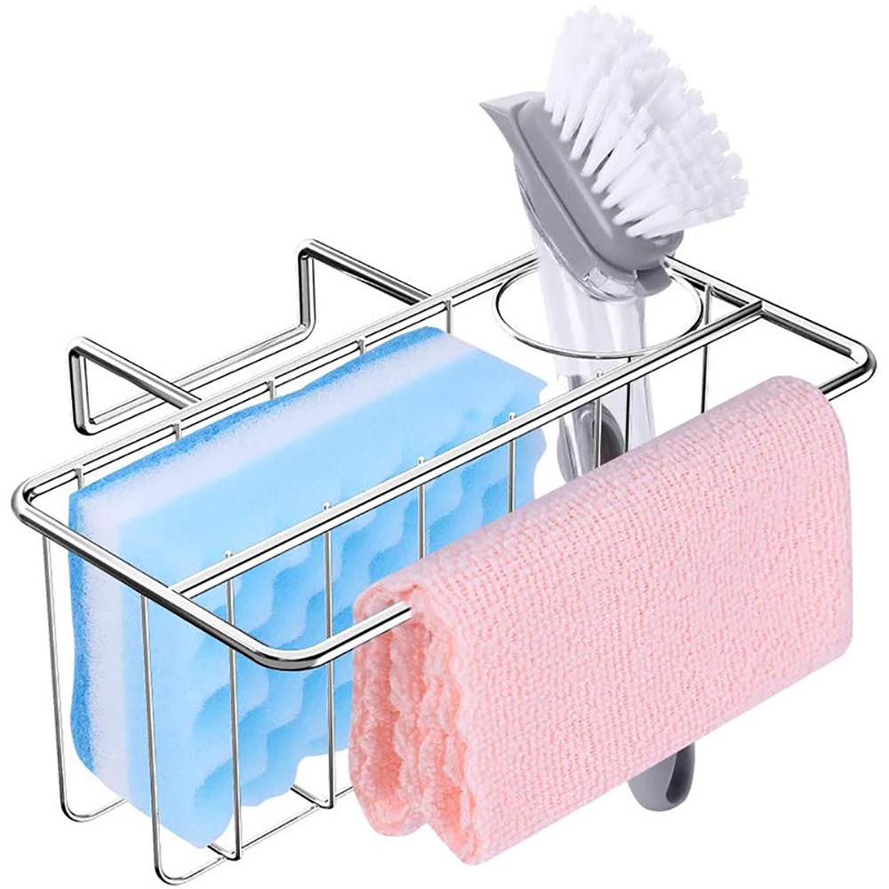 Giá Đỡ Đựng Mút Rửa Chén Bằng Thép Không Gỉ