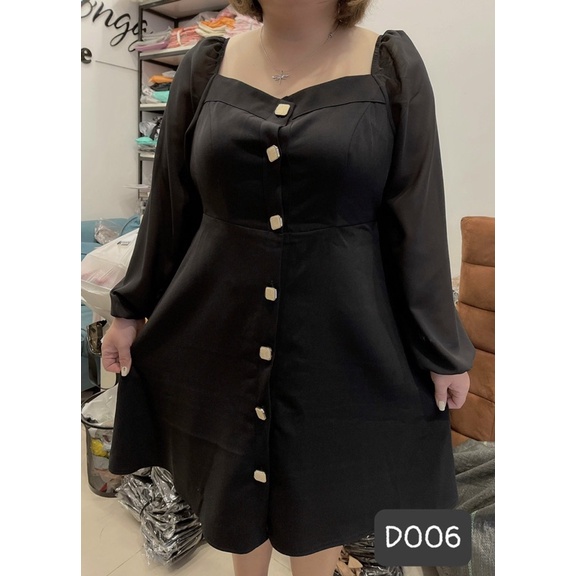 D006 Váy Nút Ngọc Maii Thươngg Bigsize | BigBuy360 - bigbuy360.vn