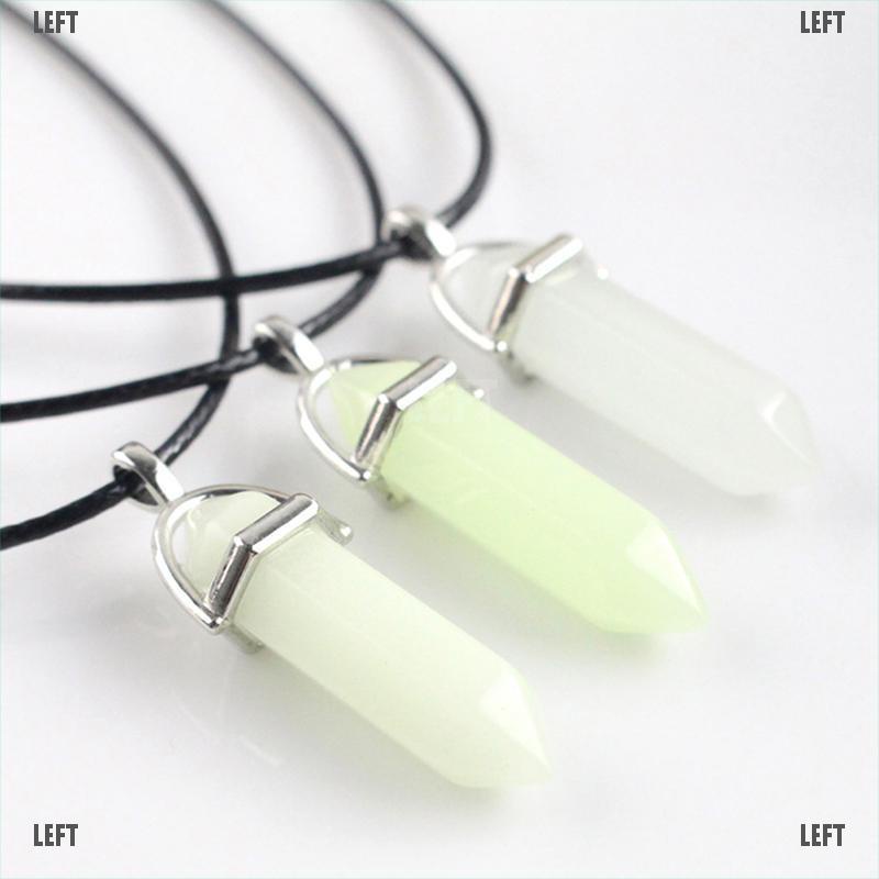 Mặt vòng cổ bằng đá pha lê tự nhiên phát sáng độc đáo