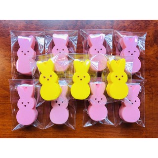 Squishy mini giá rẻ kẹo mashmallow thỏ đáng yêu