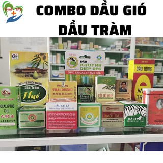 Dầu gió trường sơn, thiên thảo, dầu tràm, khuynh diệp, dầu nóng giúp giảm đau, bị côn trùng cắn