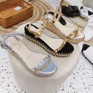 Sandal cao gót xuồng hàng cao cấp fullbox túi giấy