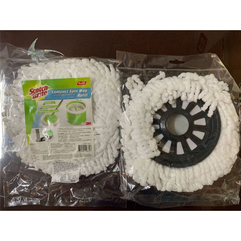 3M bông lau thau thế bộ lau 360 Scotch Brite