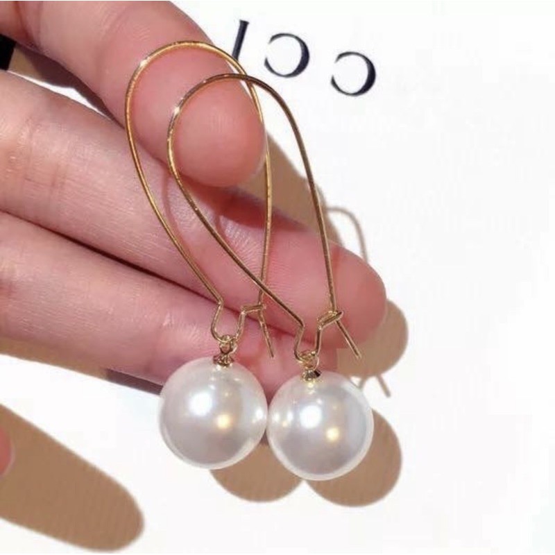 Bông tai móc châu, khuyên tai móc châu [FREESHIP]