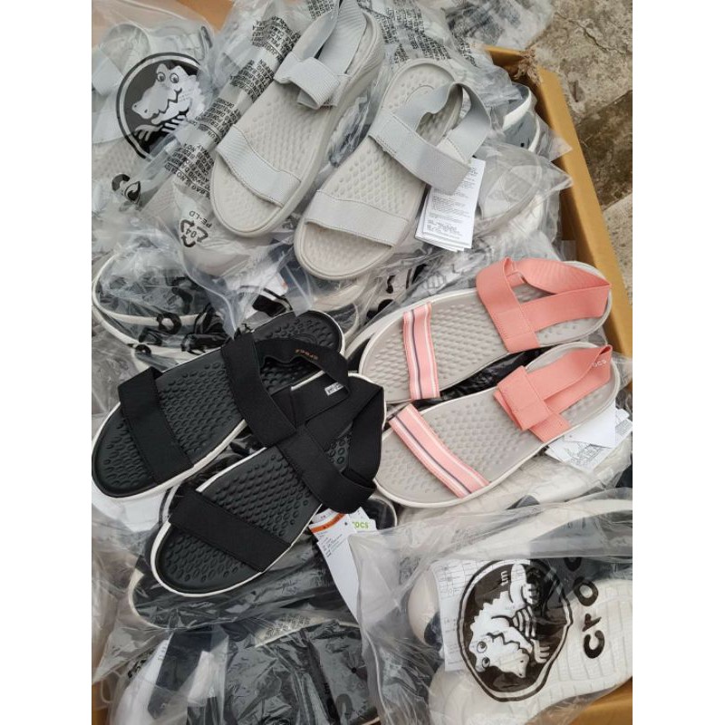 Sandal C.rocs 3 màu full size hàng thật mà shopee bảo nhái 😒