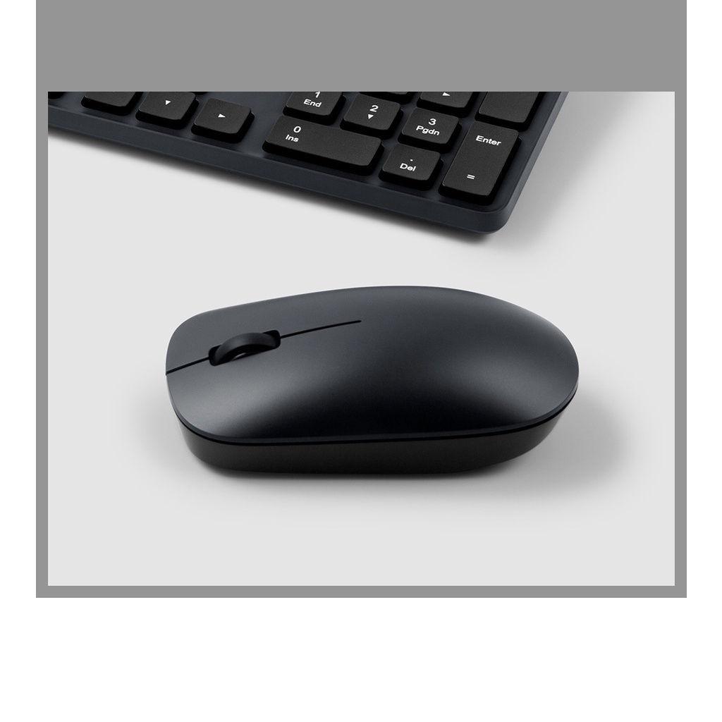 Bộ bàn phím kèm chuột máy tính không dây Xiaomi Mijia 2.4Ghz 1000DPI - bộ phím chuột bluetooth siêu mỏng cho laptop