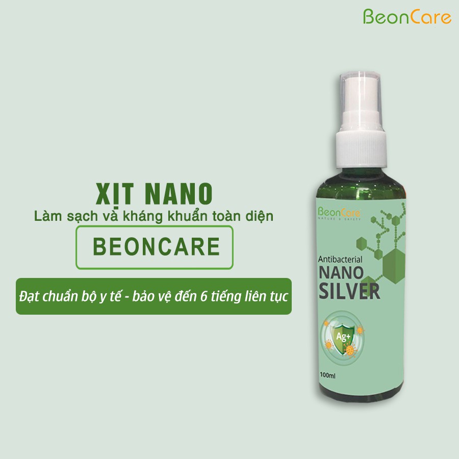 XỊT NANO BẠC KHỬ TRÙNG CAO CẤP BEONCARE - KHỬ TRÙNG CÁ NHÂN VÀ ĐỒ ĐẠC