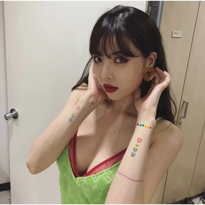 Hình Xăm Dán Chống Thấm Nước Thời Trang Dành Cho Nữ