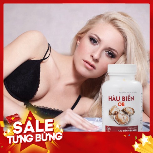 SALE TUNG BÙNG Hàu Biển OB Tăng Cường Sinh Lý Nam, Tăng Chất Lượng Tinh Trùng ( Bộ 2 Hộp ) SALE TUNG BÙNG