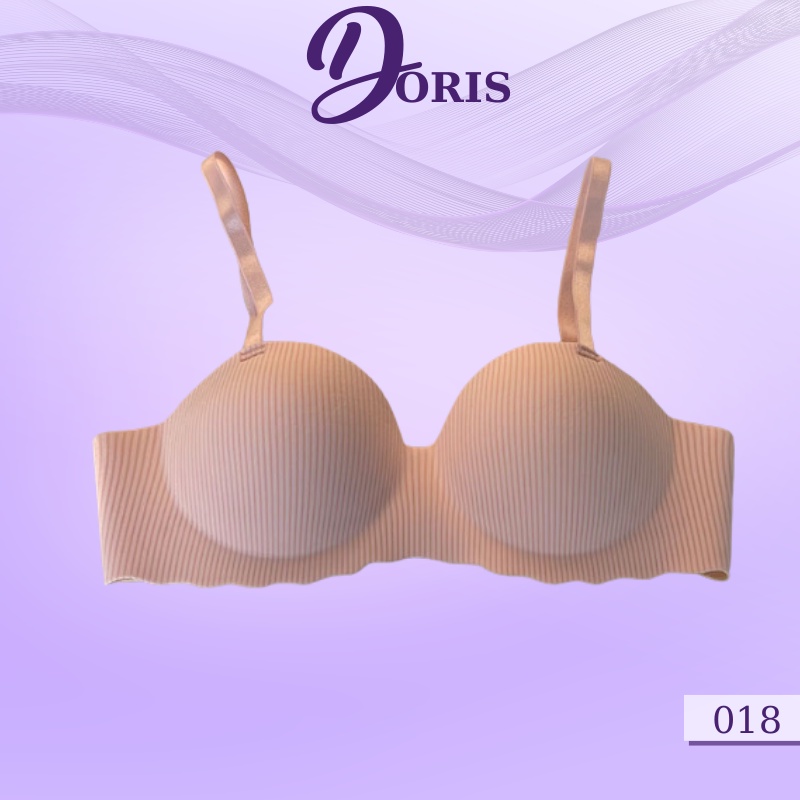 Áo Ngực Su Đúc Nâng Ngực Tạo Khe, Áo Ngực Không Gọng Thoáng Mát DORIS - 018