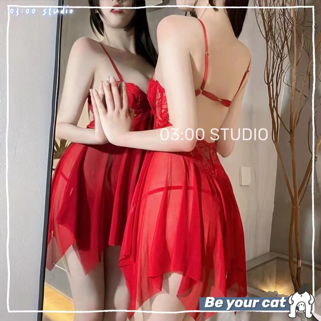 （Giao hàng bảo mật）🎁Đồ ngủ sexy🎁đầm ngủ 2 dây ren quyến rũ gợi cảm, đồ ngủ cao cấp, chất vải mềm mịn siêu tôn dáng---010 | BigBuy360 - bigbuy360.vn