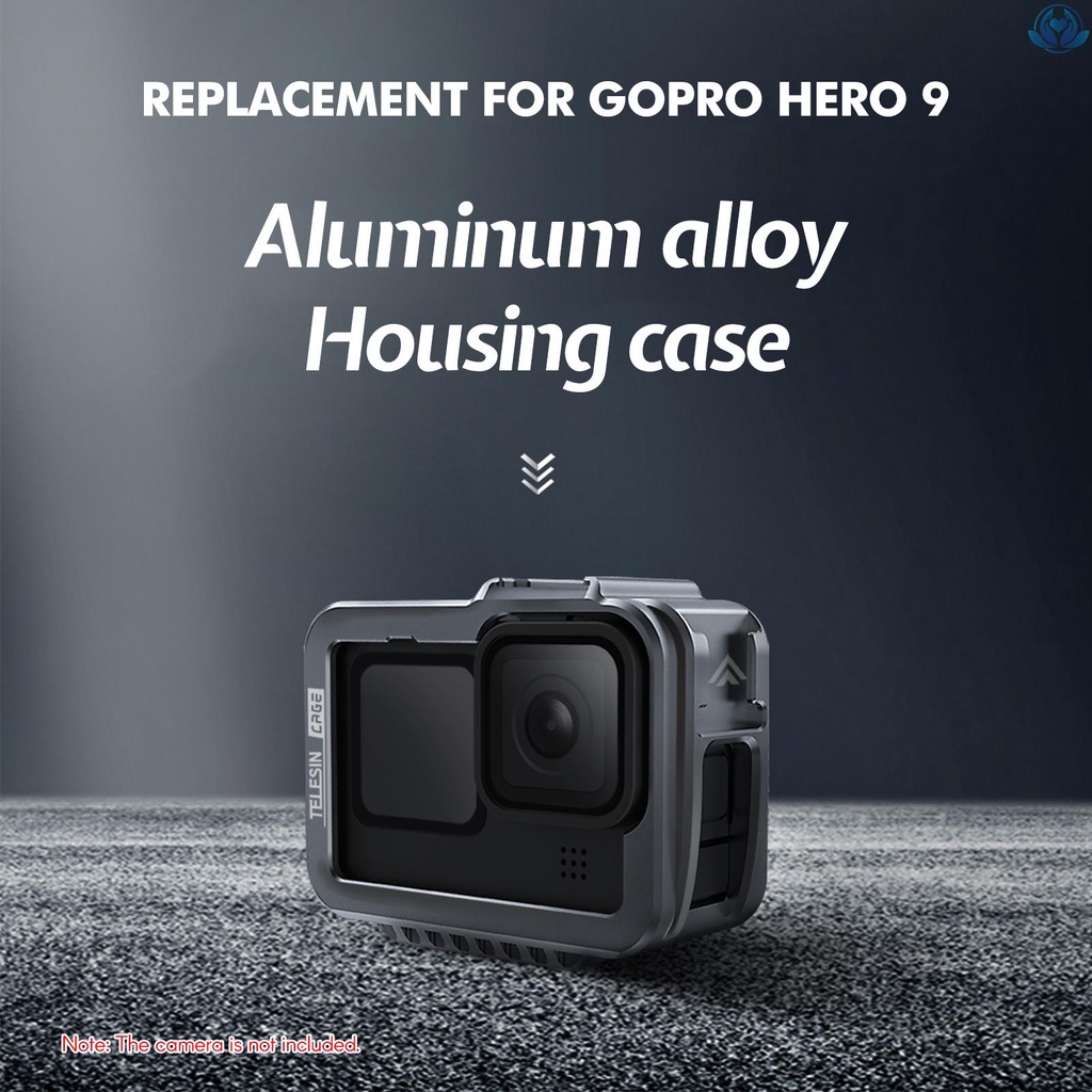 TELESIN Khung Hợp Kim Nhôm Gắn Máy Ảnh Gopro 9 | BigBuy360 - bigbuy360.vn