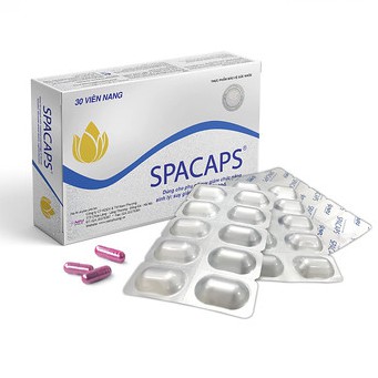 Spacaps – Hỗ trợ giảm khô âm đạo, tăng tiết dịch nhờn khi yêu (Hộp 30 viên)