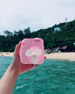 Quạt máy ảnh cắm sạc