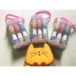 Set 12 màu sơn móng tay Pháp cực kì an toàn cho bé Rebel/Unicorn/Neko