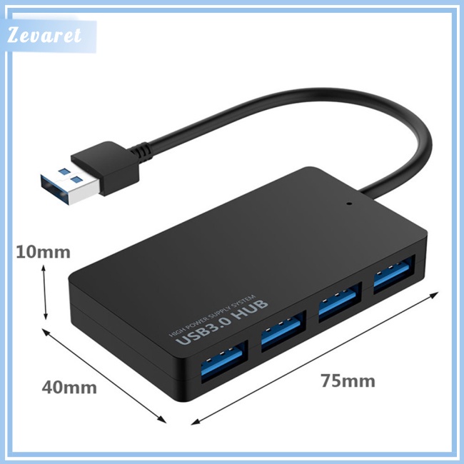 Bộ Chia 4 Cổng Usb 3.0 Tốc Độ Cao Chuyên Dụng Cho Laptop Pc