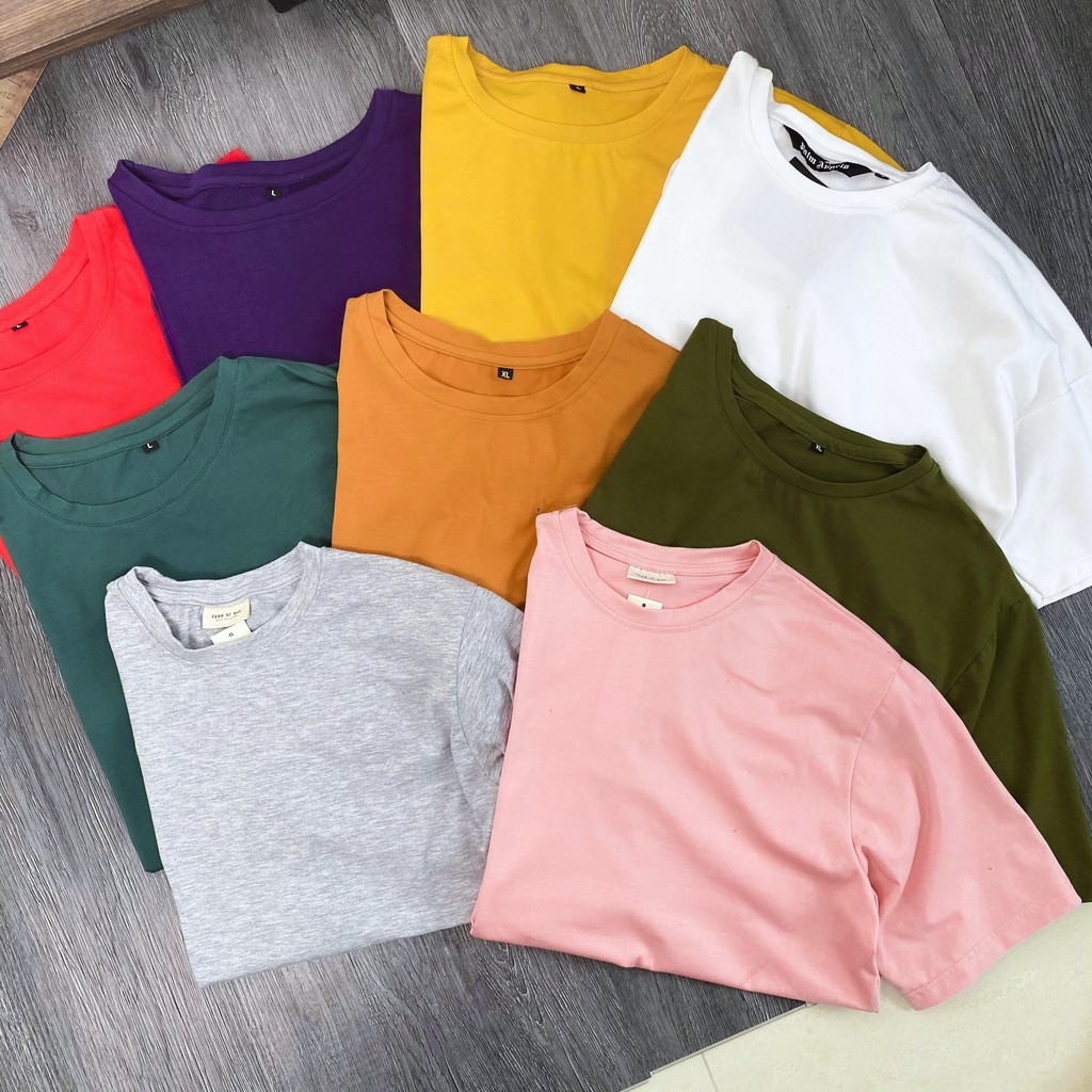 Áo thun cotton trơn nhiều màu, áo t shirt nam nữ Freesize unisex , MSW Town | BigBuy360 - bigbuy360.vn