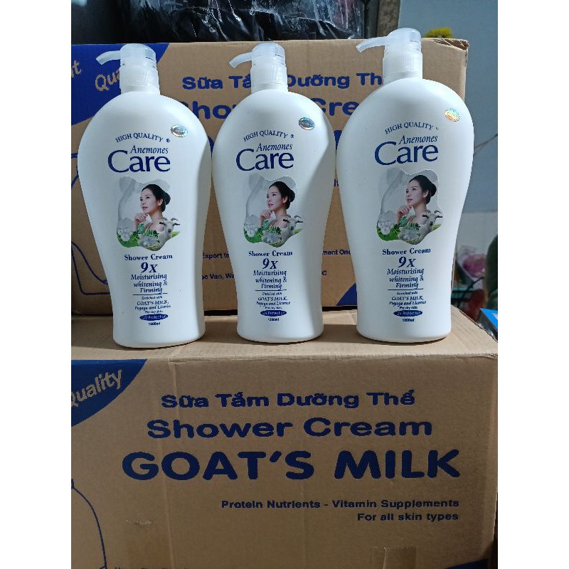 Sữa tắm con dê 1200ml.