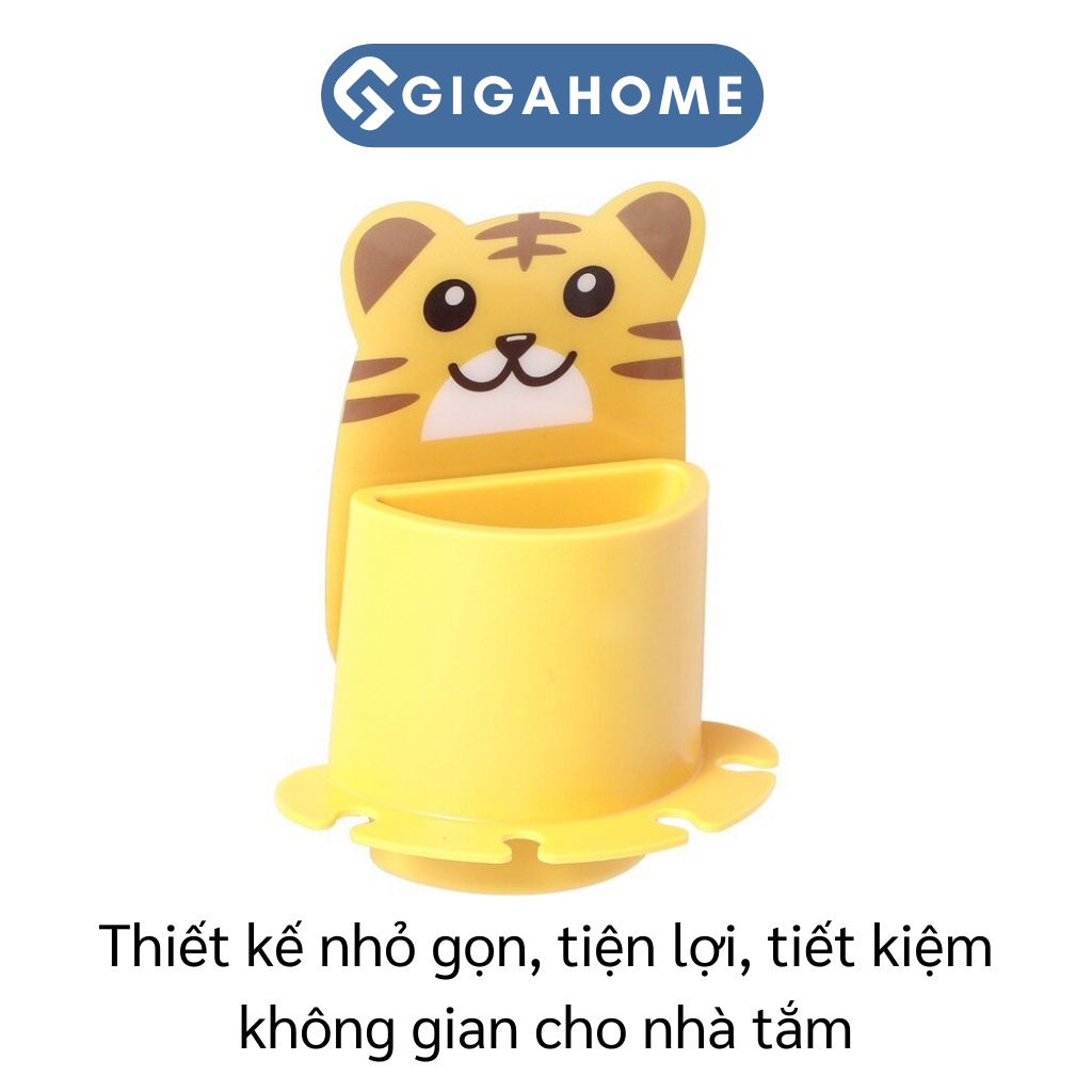 Ly Cốc Hình Thú Đỡ Bàn Chải Đánh Răng Dán Tường GIGAHOME 9744
