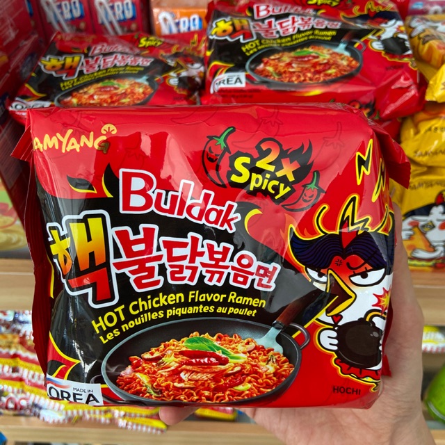 Mì Cay 2x Spicy Samyang (140g) Hàn Quốc