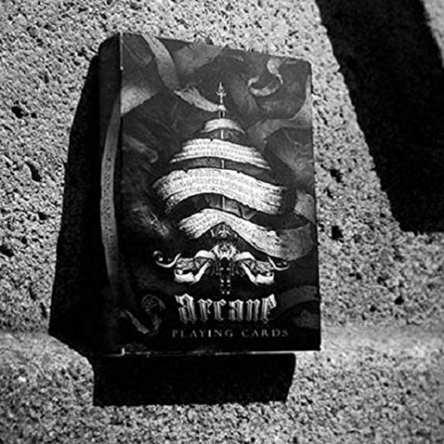 Bộ bài tây Black Arcane Playing Cards