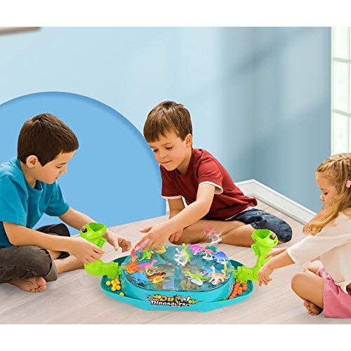 Đồ chơi khủng long đại chiến dino bắn bi đối kháng 2 người giải trí dinosaur trẻ em cho bé battle toys for kids