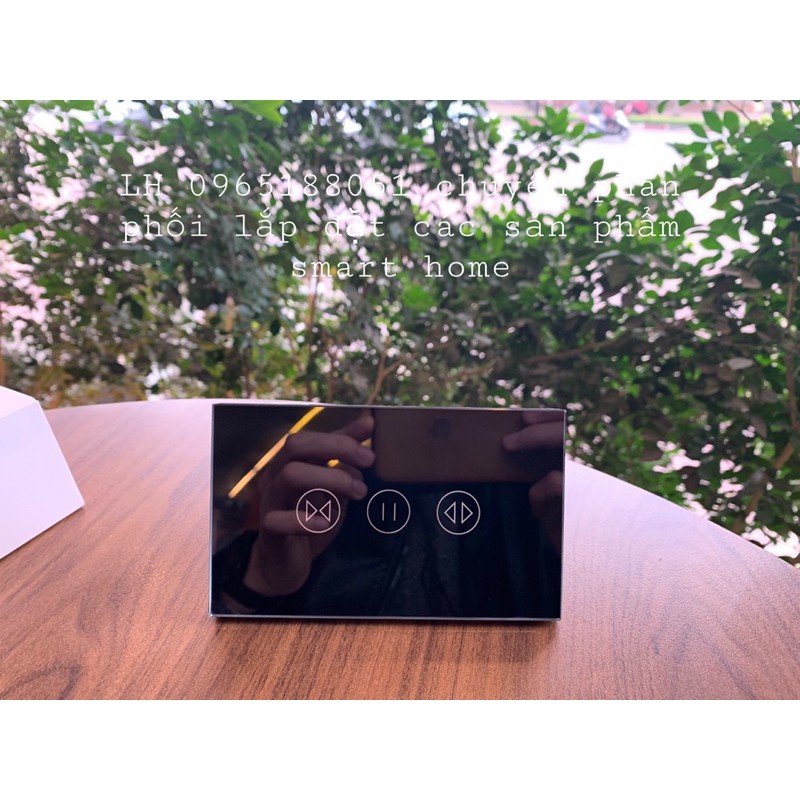 Công Tắc Cửa Cuốn WiFi + Bluetooth  Điều Khiển Qua Điện Thoại Ap Tuya(Tự dừng khi gặp vật cản,dùng chung remote cửa cuốn