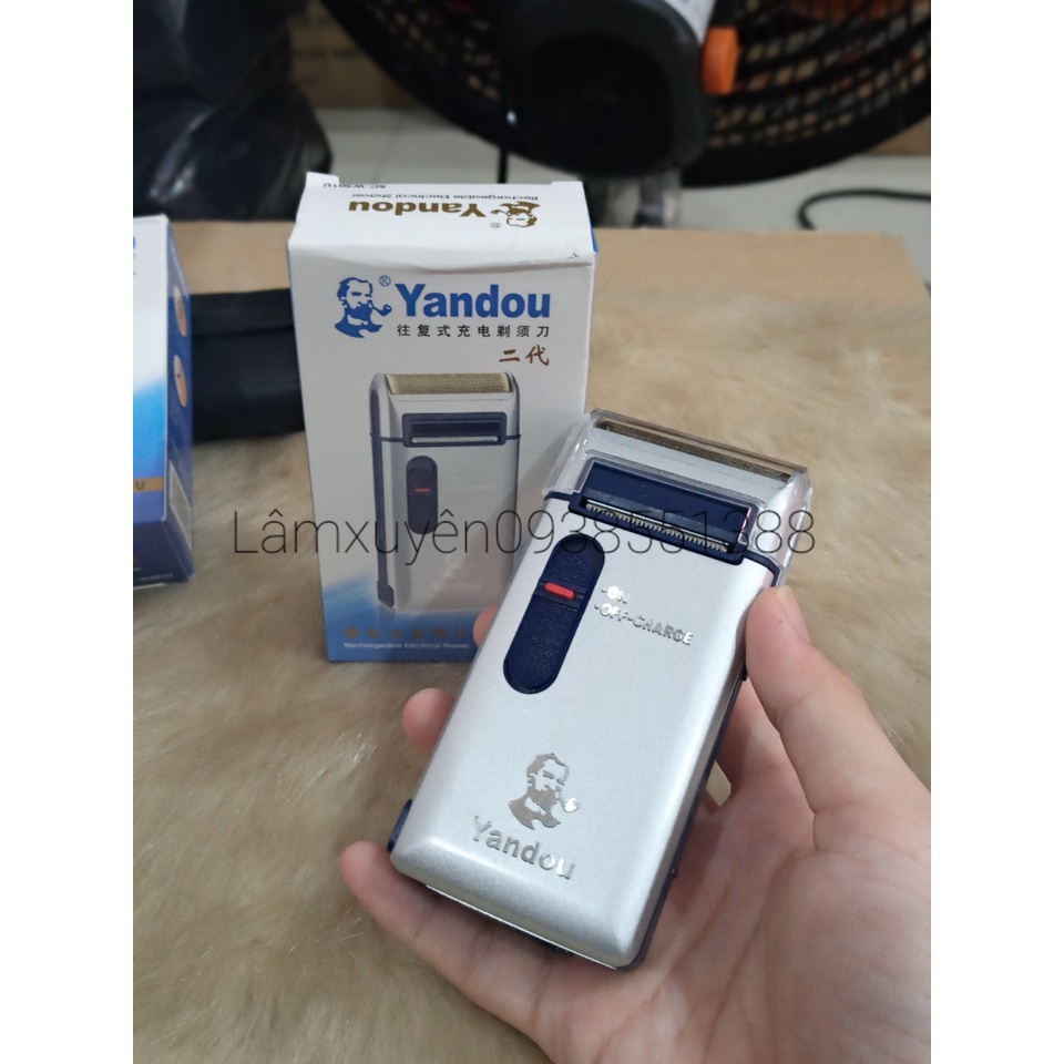 [Siêu Phẩm] Máy Cạo Râu Yandou SCW 301U Sử Dụng Sạc Pin  chuyên nghiệp thiết kế sang chảnh,hợp kim thép SANG -SỊN- MỊN