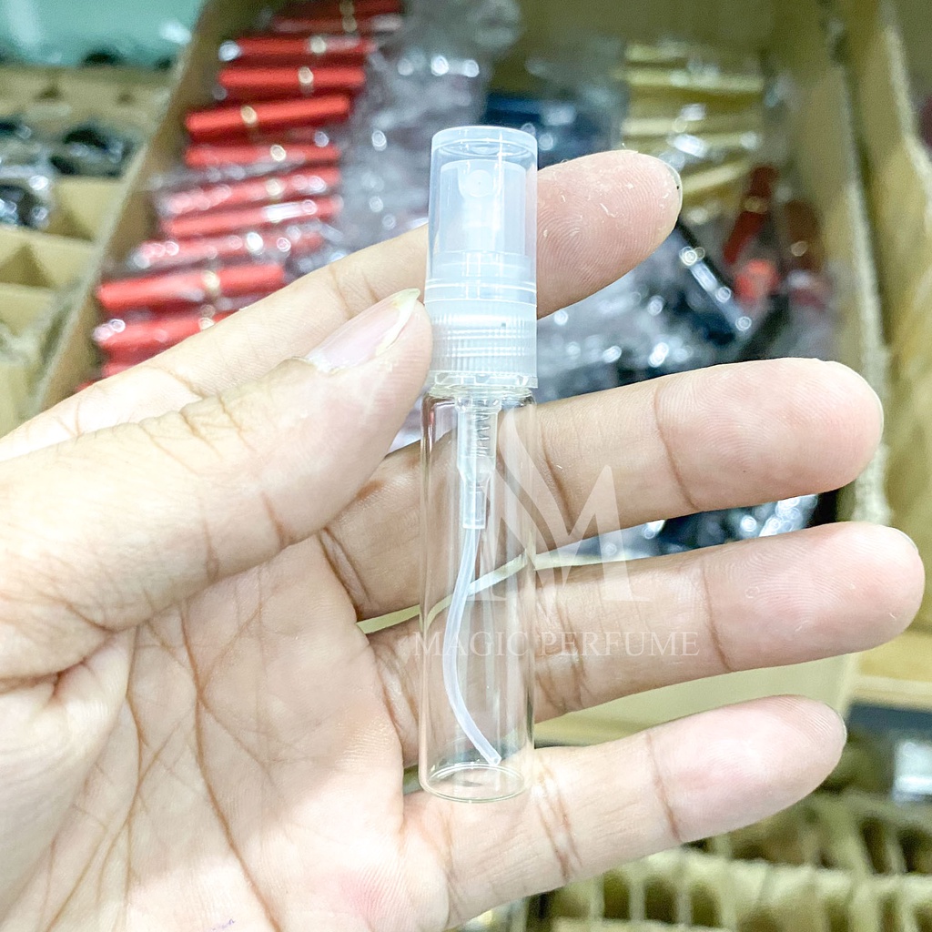 Chai đựng nước hoa, lọ chiết nước hoa thủy tinh cao cấp dung tích 5ml dạng phun sương