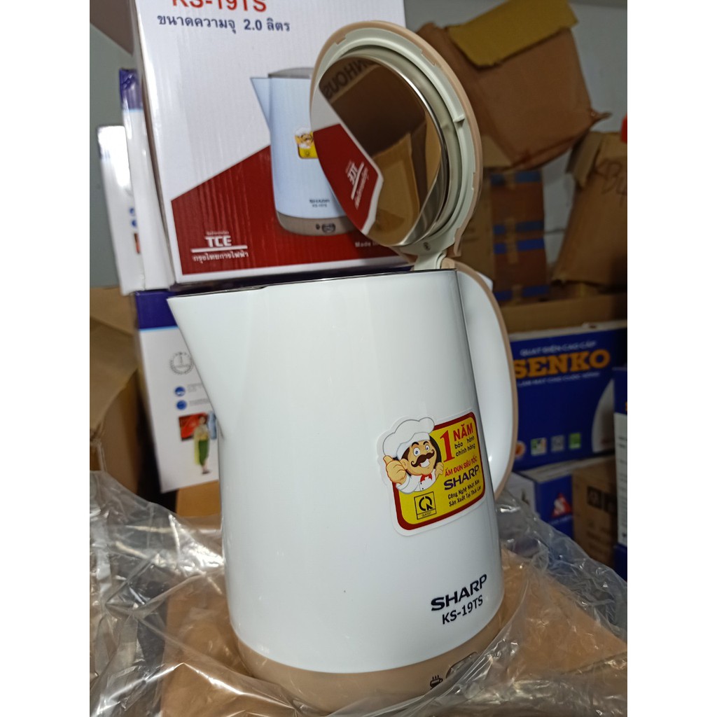 Ấm Siêu Tốc Sharp Thái Lan KS-19TS