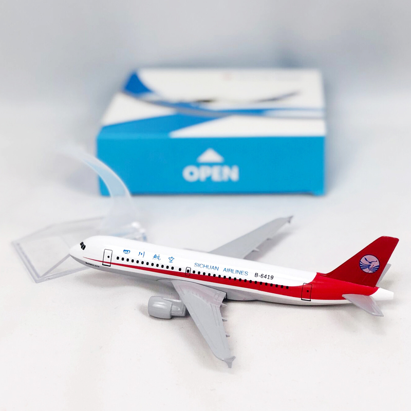 Mô hình máy bay Airbus 320 A320 16CM bằng hợp kim