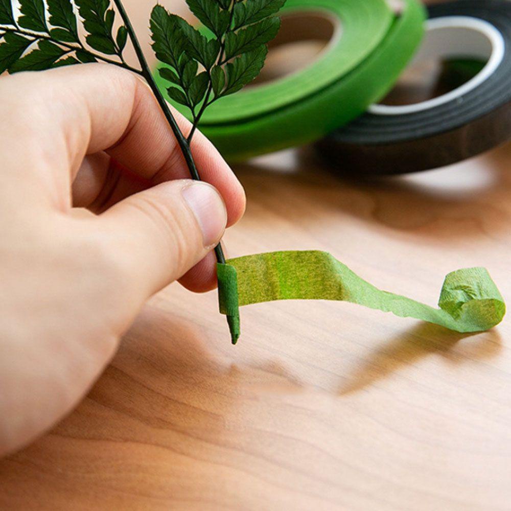 Cuộn Băng Dính 30Yard Tự Dính Họa Tiết Hoa Lá Trang Trí Đa Ứng Dụng