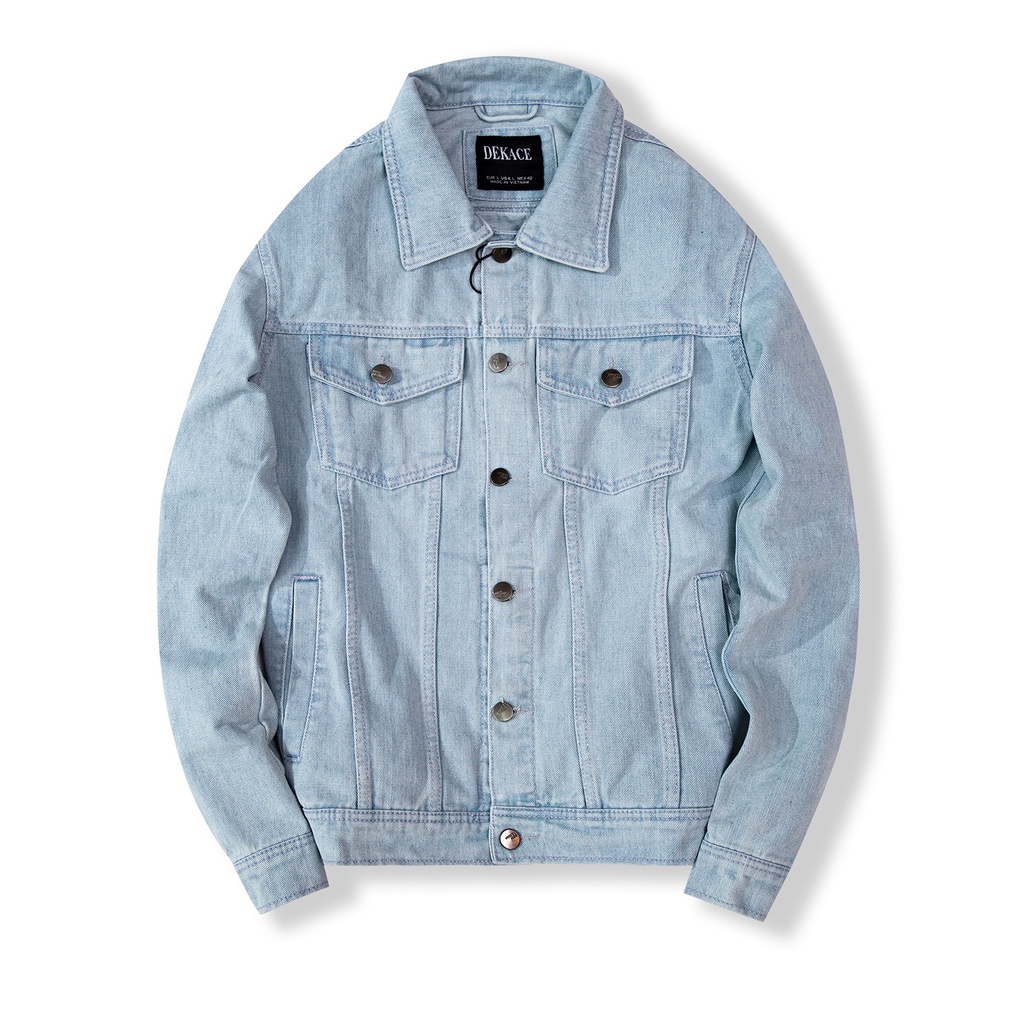 Áo Khoác Bò Nam Dekace Vải Dày Hàng Kỹ