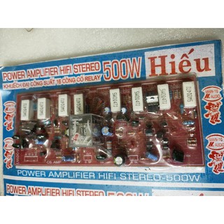 Bo công suất 500w của Hiếu có role