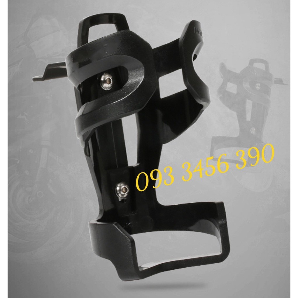 Giá Đỡ Bình Nước Gắn Ốc Chân Gương Cho Xe Đạp, Xe Máy và Motor