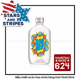 Mẫu thử nước hoa CK One Summer Bomz White 2019 Test 10ml/20ml Spray / Chuẩn authentic