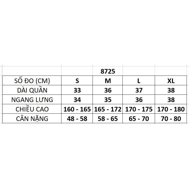 Quần short legging 2 lớp chạy bộ, tập gym dòng cao cấp 8725