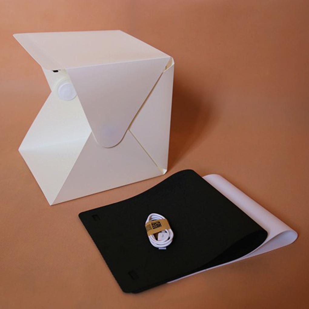 Hộp Đèn LED Mềm Có Thể Gấp Gọn Dùng Làm Phông Nền Chụp Ảnh Trong Studio